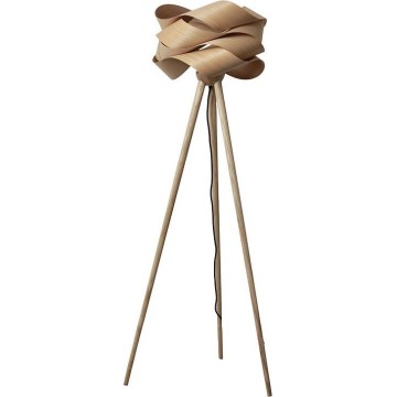 Stehleuchte 1xE27/60W/230V Massivholz/Furnier/Esche