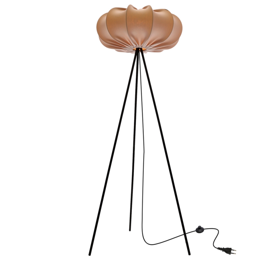 Stehleuchte CAFEE 1xE27/40W/230V Beige/Schwarz
