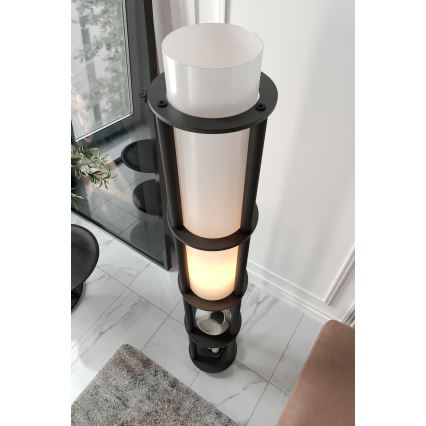 Stehleuchte mit Ablagen NOTO 1xE27/40W/230V schwarz