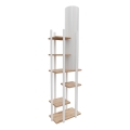Stehleuchte mit Ablagen VOGUE 1xE27/40W/230V 160 cm weiß