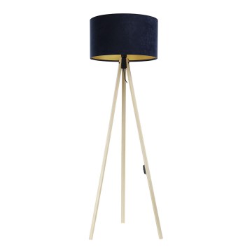 Stehleuchte STANDART 1xE27/60W/230V blau/beige
