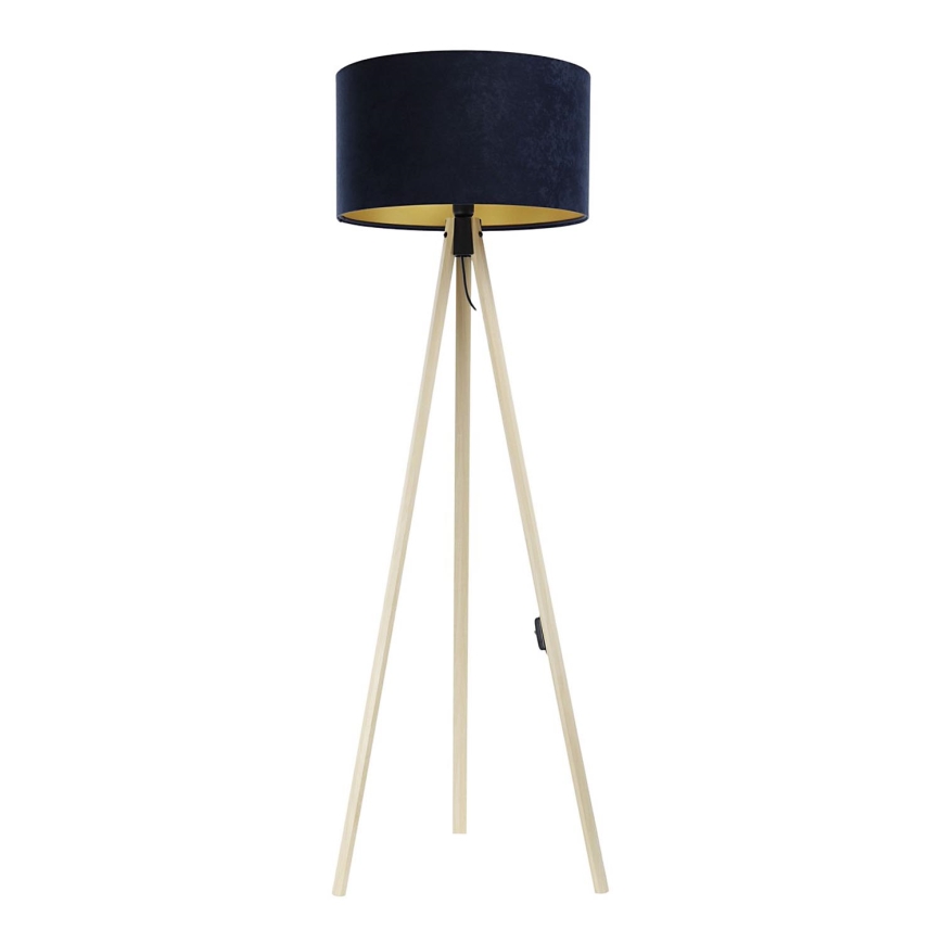 Stehleuchte STANDART 1xE27/60W/230V blau/beige