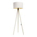 Stehleuchte STANDART 1xE27/60W/230V weiß/beige