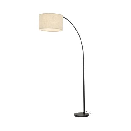 Stehleuchte ZENITH 1xE27/15W/230V schwarz/beige