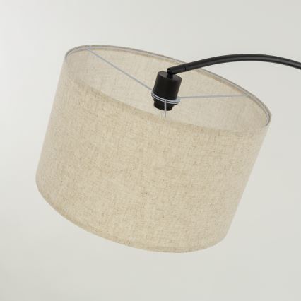 Stehleuchte ZENITH 1xE27/15W/230V schwarz/beige