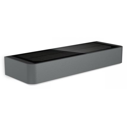 Steinel 052966 - LED Solar-Wandleuchte XSolar SOL-O LED/0,07W 2000mAh IP44 Anthrazit