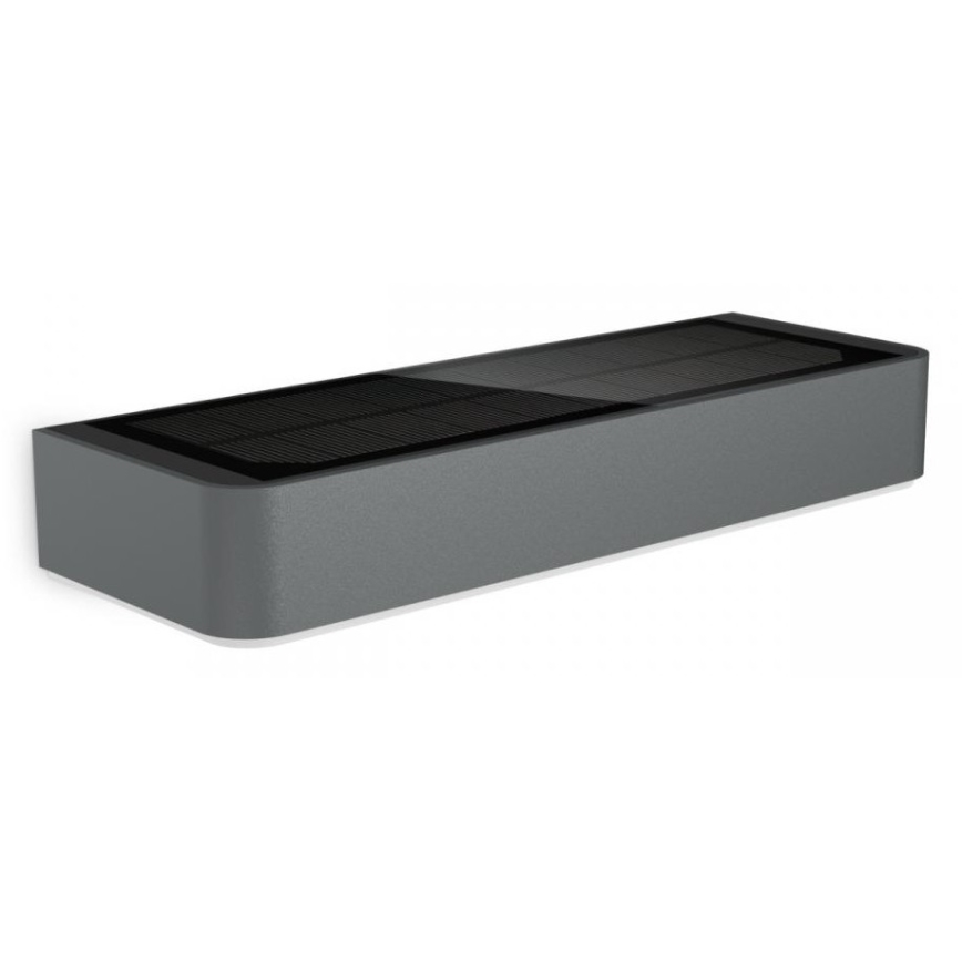 Steinel 052966 - LED Solar-Wandleuchte XSolar SOL-O LED/0,07W 2000mAh IP44 Anthrazit