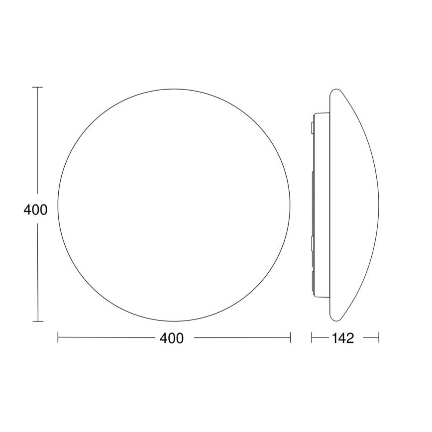 Steinel 056124 - LED-Deckenleuchte für Badezimmer RS PRO LED P3 LED/19,5W/230V IP54 4000K