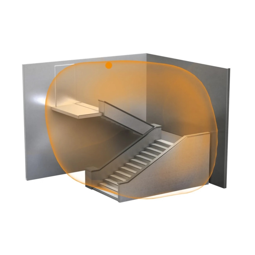 Steinel 057336 - Bewegungsmelder HF 3360 DALI-2 IP20 quadratisch weiß