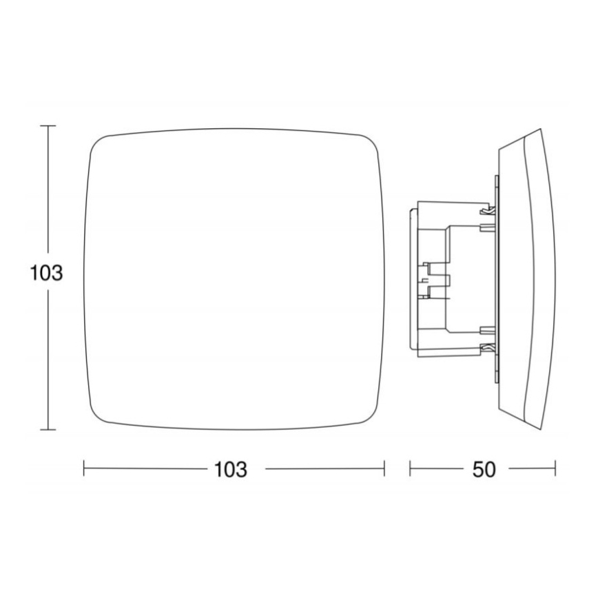 STEINEL 057923 - Bewegungssensor TRUE PRESENCE COM1