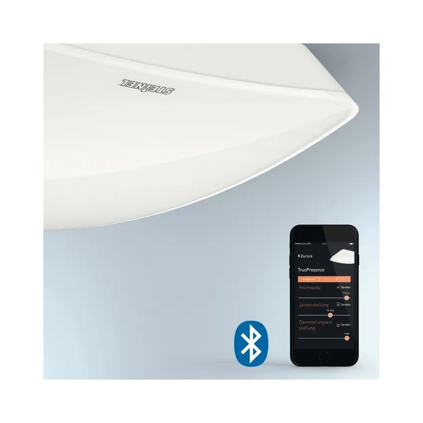 Steinel 057930 - Präsenzmelder TRUE PRESENCE COM2 weiß IP54