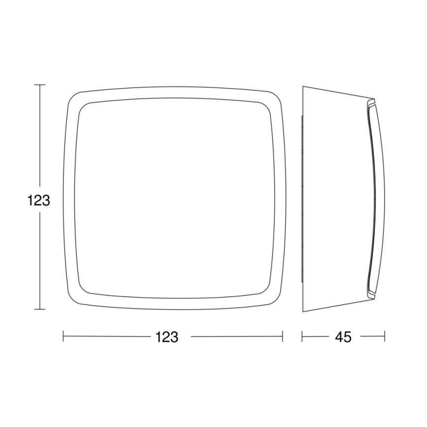 Steinel 057930 - Präsenzmelder TRUE PRESENCE COM2 weiß IP54