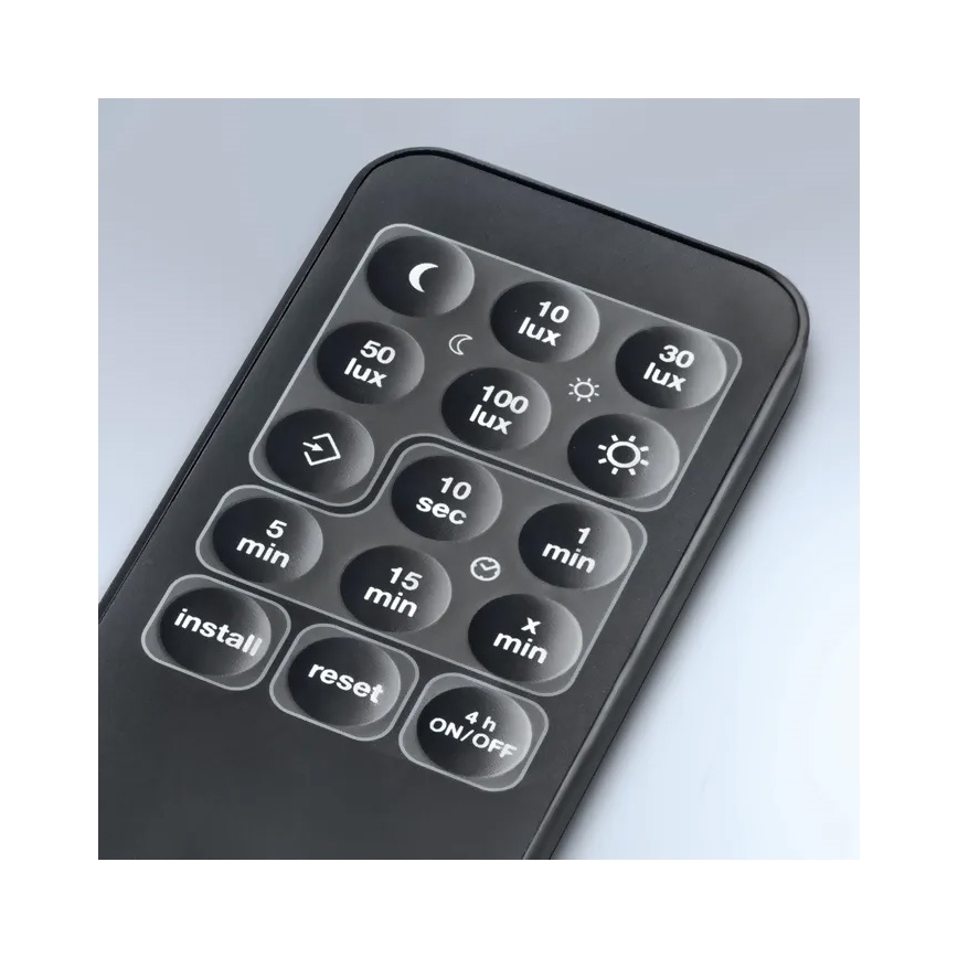 Steinel 059552 – Bewegungsmelder SensIQ IP54 anthrazit + Fernbedienung