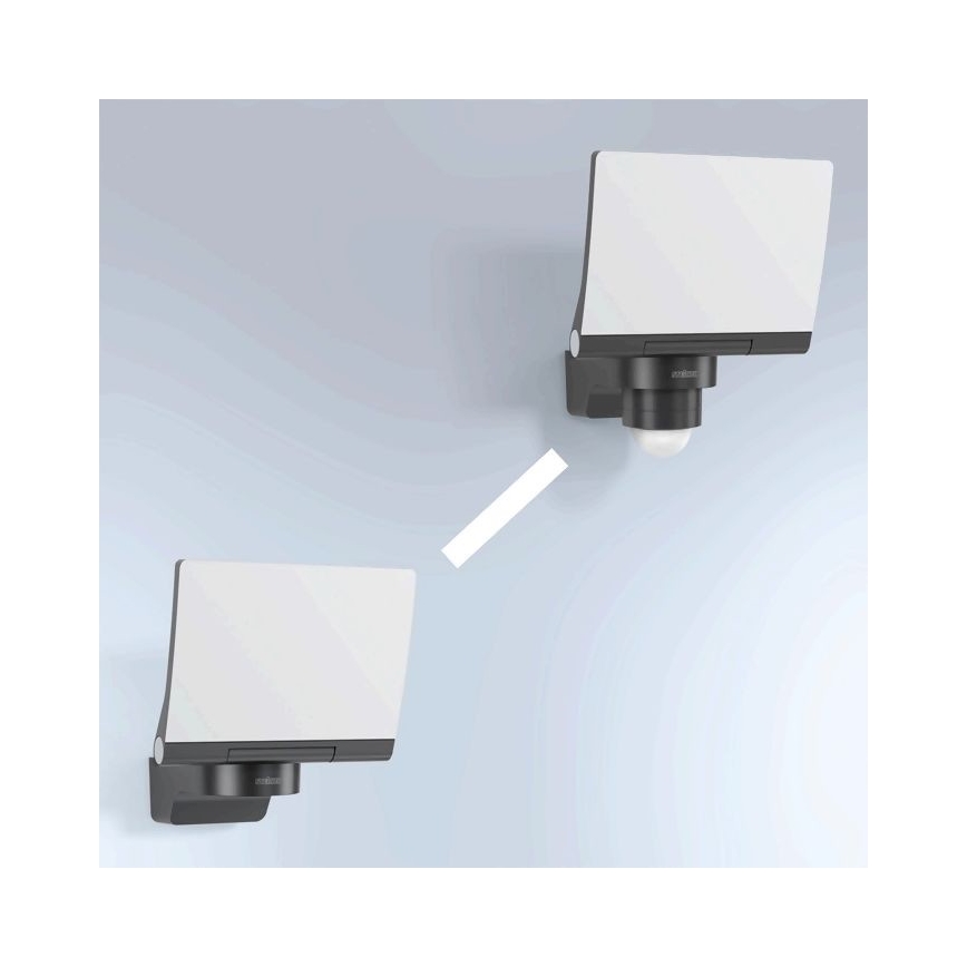 STEINEL 068066 - LED-Reflektor mit Sensor XLED PRO LED/20W/230V IP44 3000K anthrazit