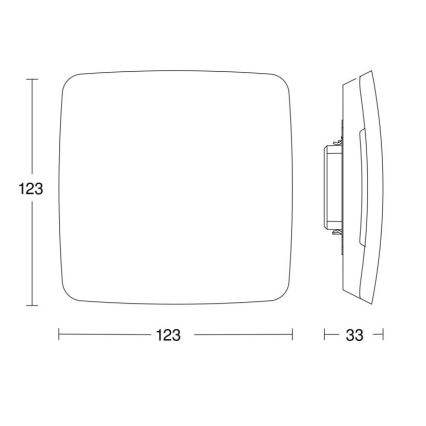 Steinel 079208 - Multisensor Aerosol KNX IP44 weiß