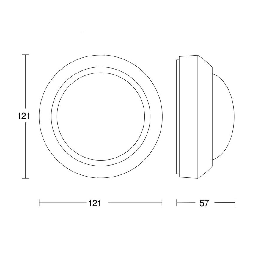 Steinel 081706 - Außen-Bewegungsmelder IS 2360-3 ECO 230V IP54 schwarz