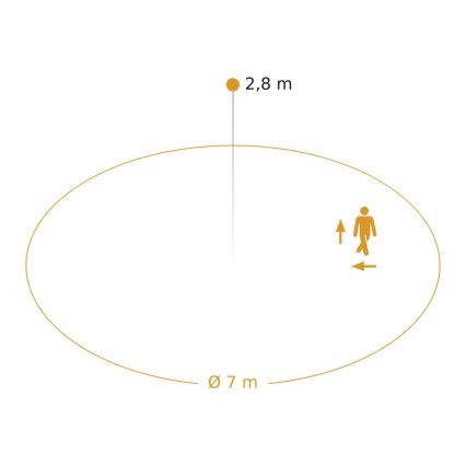 Steinel 085292 - Dimmbare LED-Outdoor-Einbauleuchte mit Sensor RS PRO DL 200 SC LED/17,3W/230V 3000/4000/5700K IP54