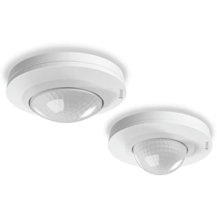 Steinel 087890 - Outdoor-Bewegungssensor mit Präsenzsensor PD-8 ECO COM1 360° IP54 weiß