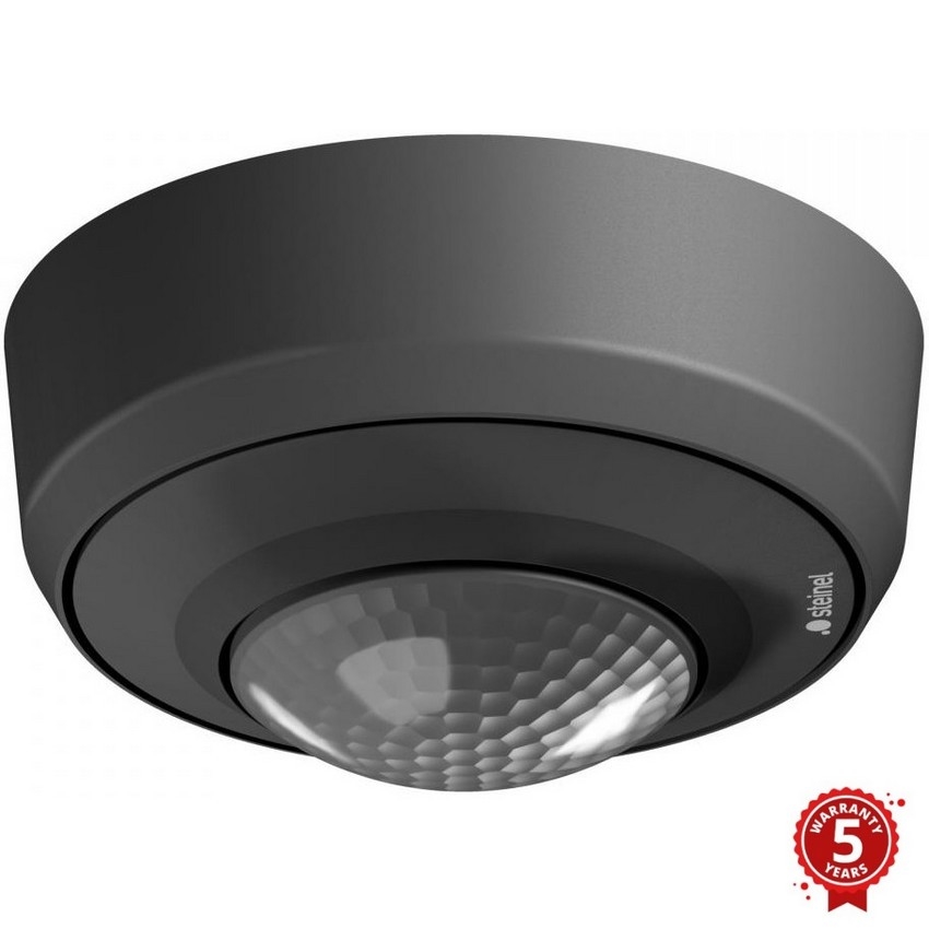 Steinel 088149 - Außen-Bewegungsmelder mit Präsenzsensor PD-8 ECO DALI-2 360° IP54 schwarz