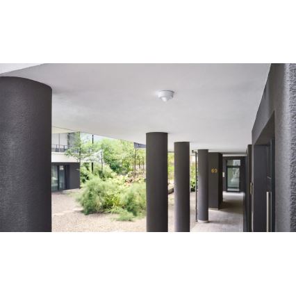 Steinel 088231 - Outdoor-Bewegungssensor mit Präsenzsensor PD-24 ECO DALI-2 360° IP54 weiß