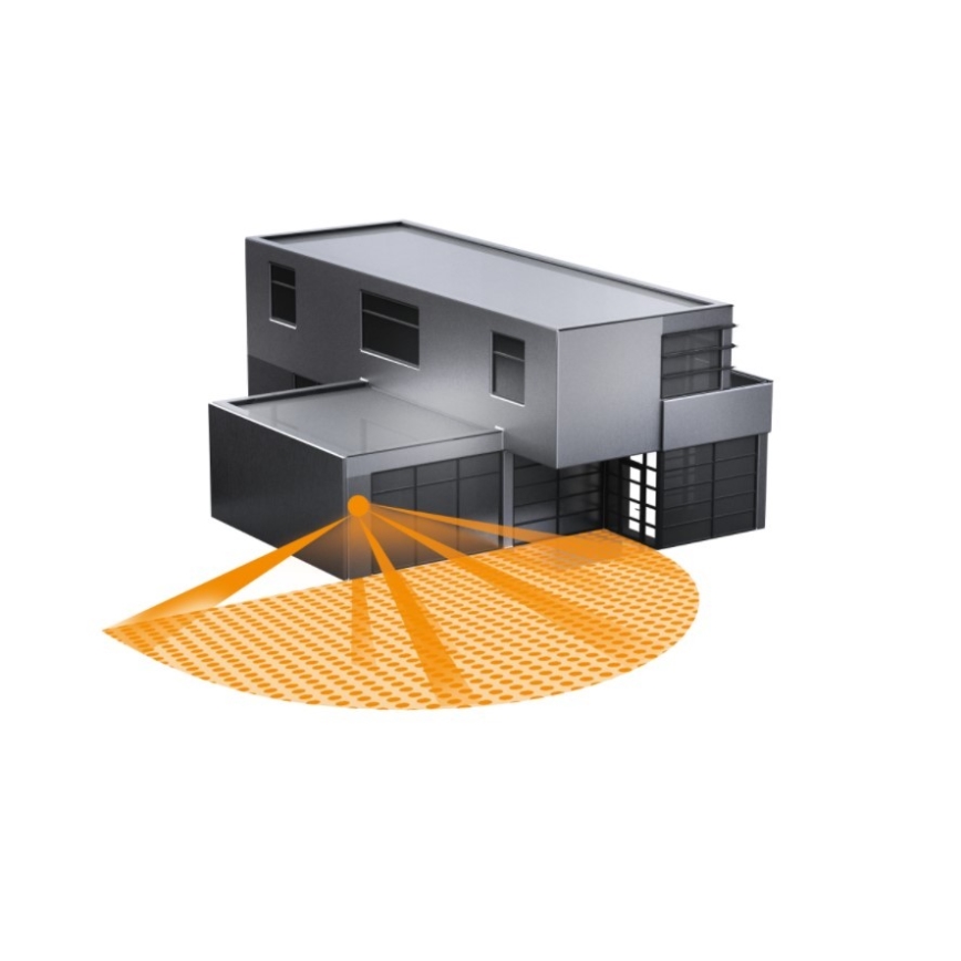 STEINEL 603717 - Infrarot-Außensensor IS 2180 2 schwarz IP54