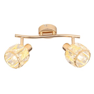 Strahler DUBAI 2xE14/40W/230V Roségold