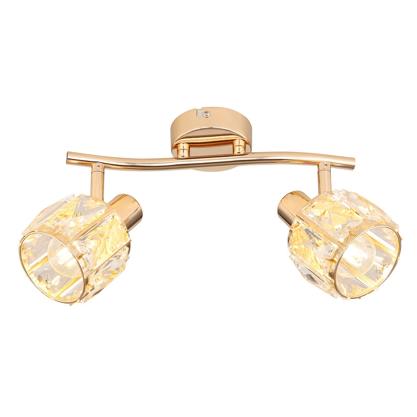 Strahler DUBAI 2xE14/40W/230V Roségold