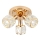 Strahler DUBAI 3xE14/40W/230V d 36 cm Roségold