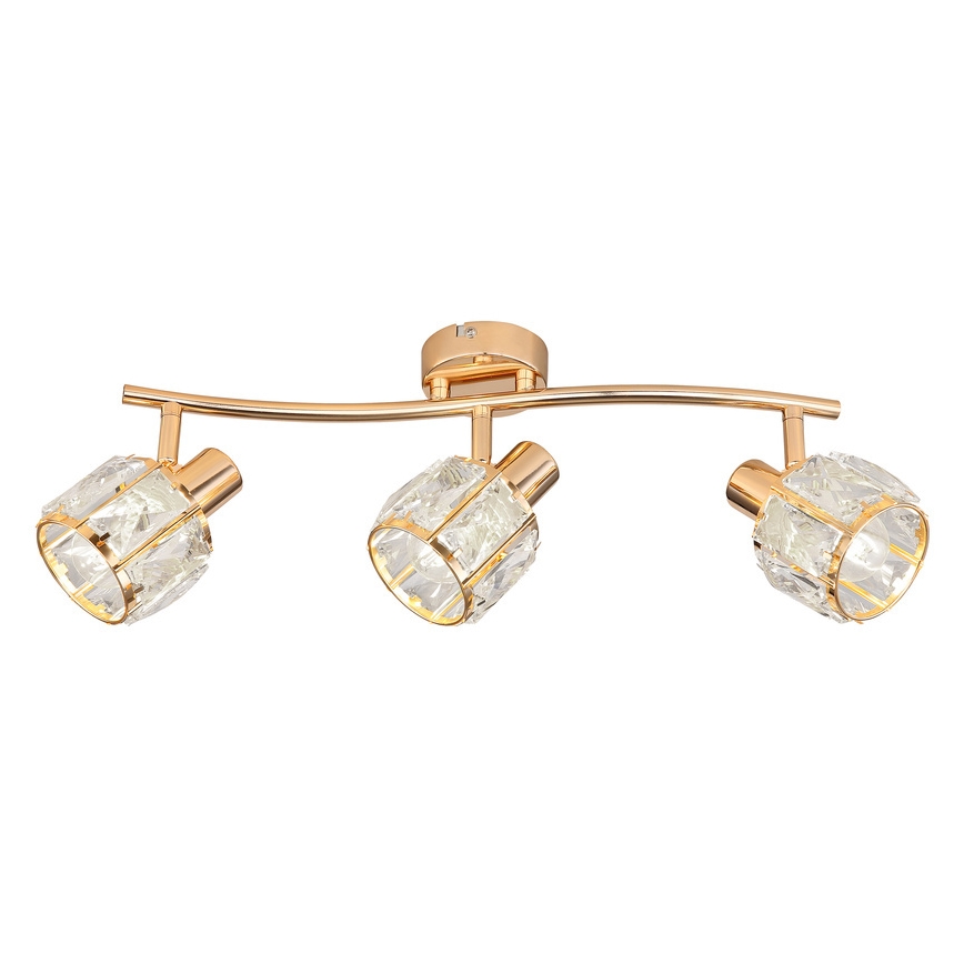 Strahler DUBAI 3xE14/40W/230V Roségold