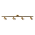 Strahler GOLDI 4xGU10/10W/230V golden