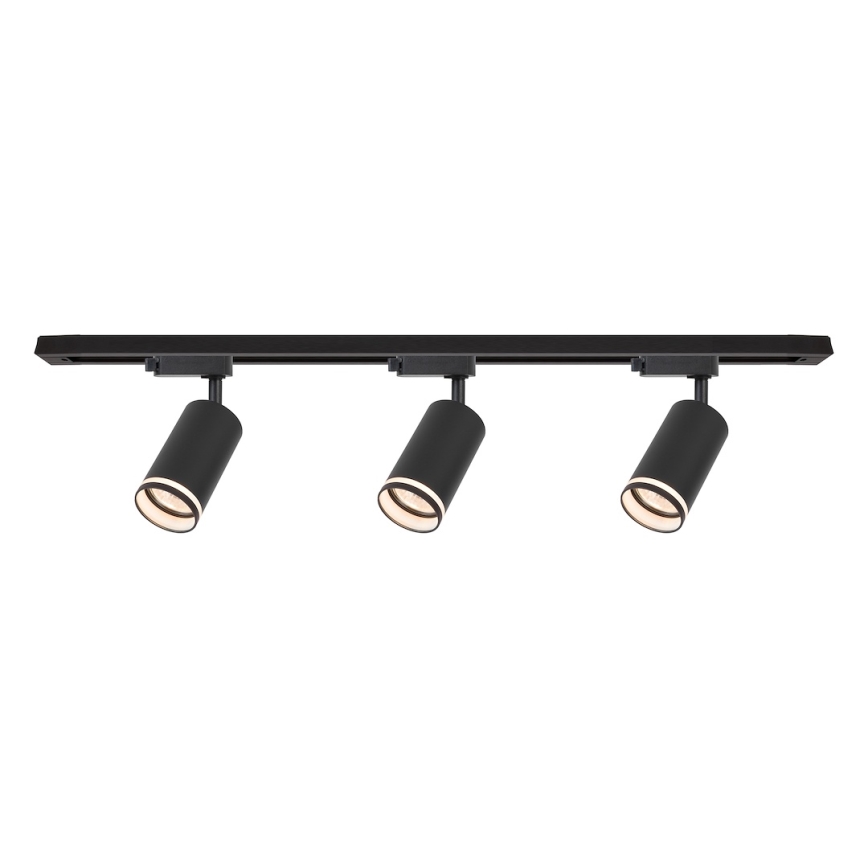 Strahler im Schienensystem PIPE 3xGU10/10W/230V schwarz