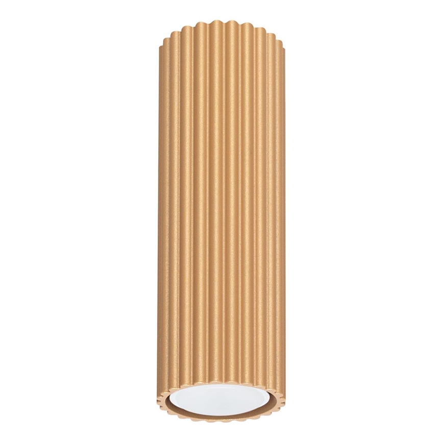 Strahler KARBON 1xGU10/10W/230V 20 cm golden