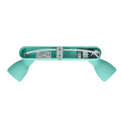 Strahler PICARDO 2xE14/40W/230V türkisfarben