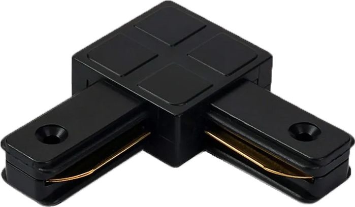 Stromschienenadapter für Leuchten, einphasig (Typ L), schwarz