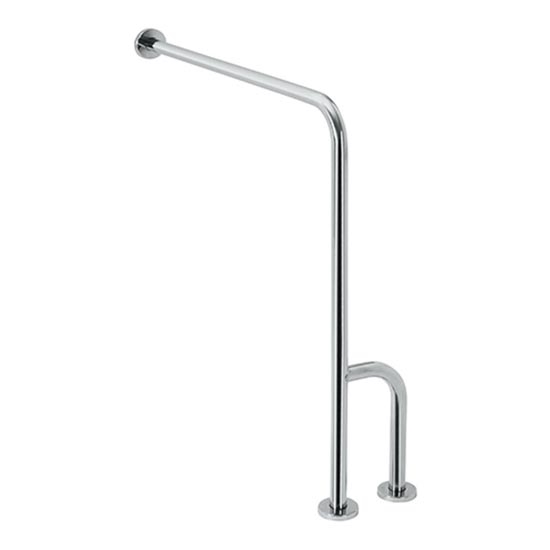 Stützgriff 23x86,6 cm Edelstahl/silber