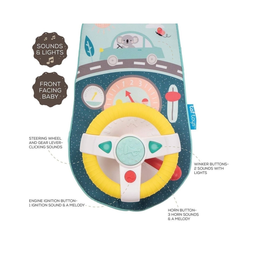 Taf Toys - Hängendes Lenkrad für das Auto Koala 2xAA