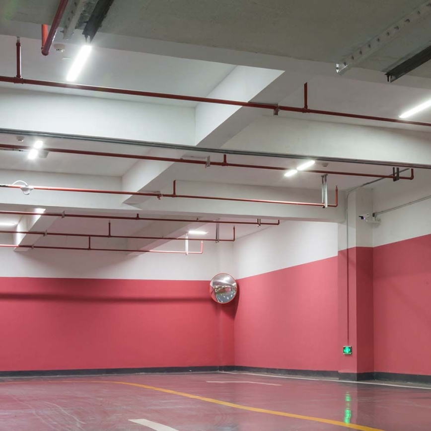 Technische LED-Röhrenleuchte mit Bewegungs- und Dämmerungssensor LED/48W/230V IP65 6500K 150 cm