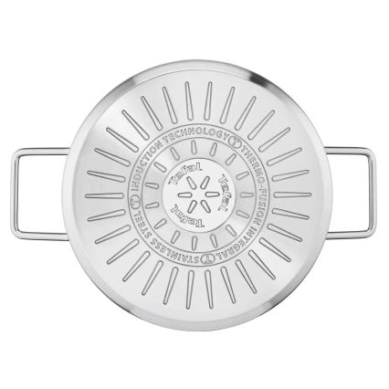 Tefal - 10-teiliges Topfset NORDICA Edelstahl