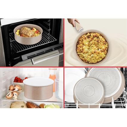 Tefal - 17-teiliges Kochgeschirrset INGENIO DELIGHT