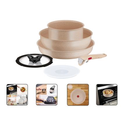 Tefal - 17-teiliges Kochgeschirrset INGENIO DELIGHT