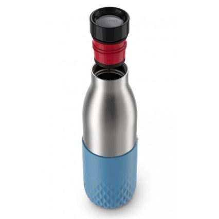 Tefal - Flasche 500 ml BLUDROP Edelstahl/Blau