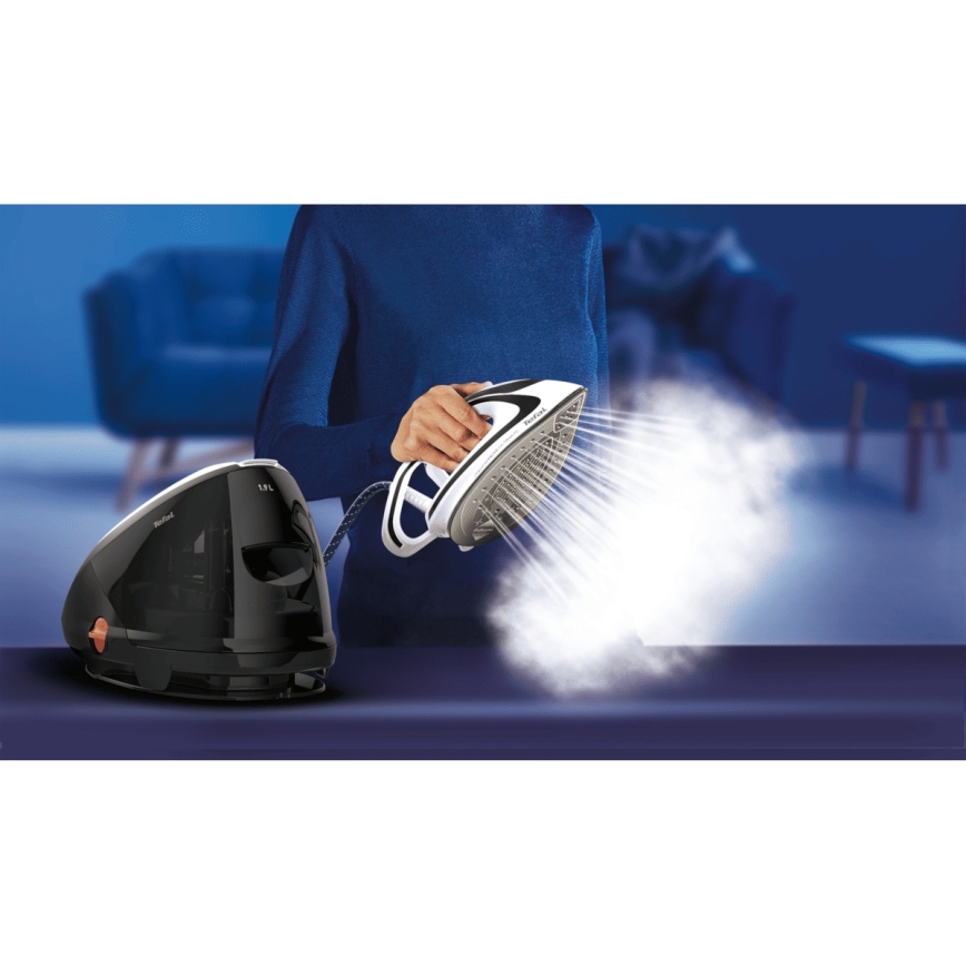 Tefal - Dampfbügelstation EXPREEE ULTIMATE 2600W/230V schwarz/weiß