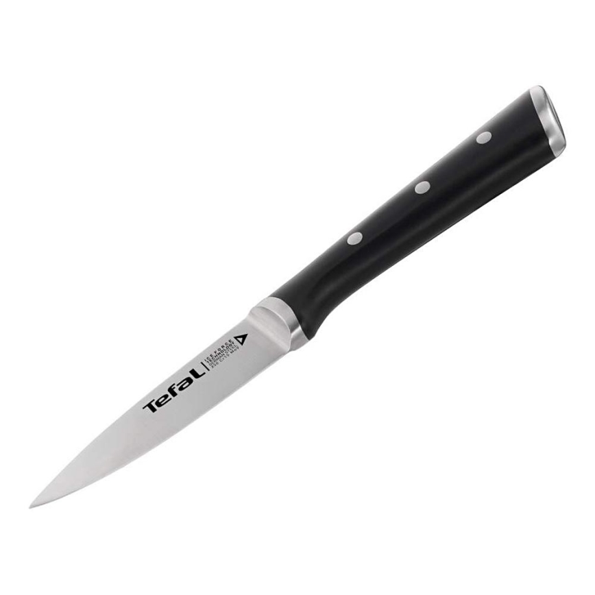 Tefal - Edelstahl-Ausstechmesser ICE FORCE 9 cm glänzender Chrom/Schwarz