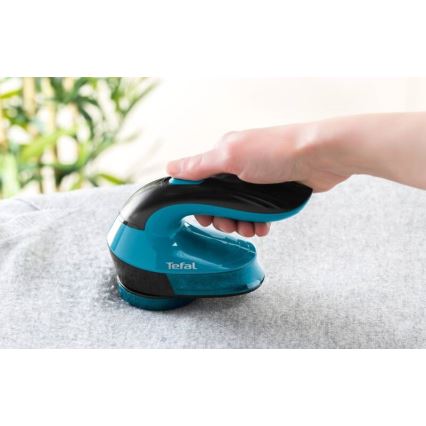 Tefal - Fusselentferner LINT 2xAA schwarz/blau