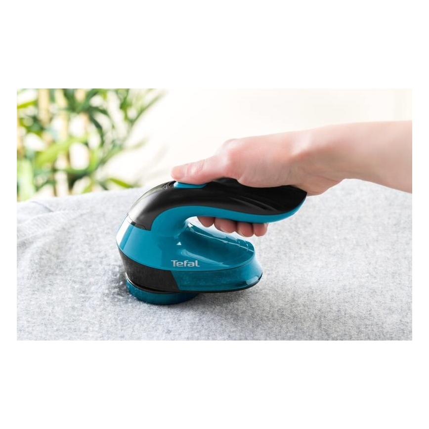 Tefal - Fusselentferner LINT 2xAA schwarz/blau