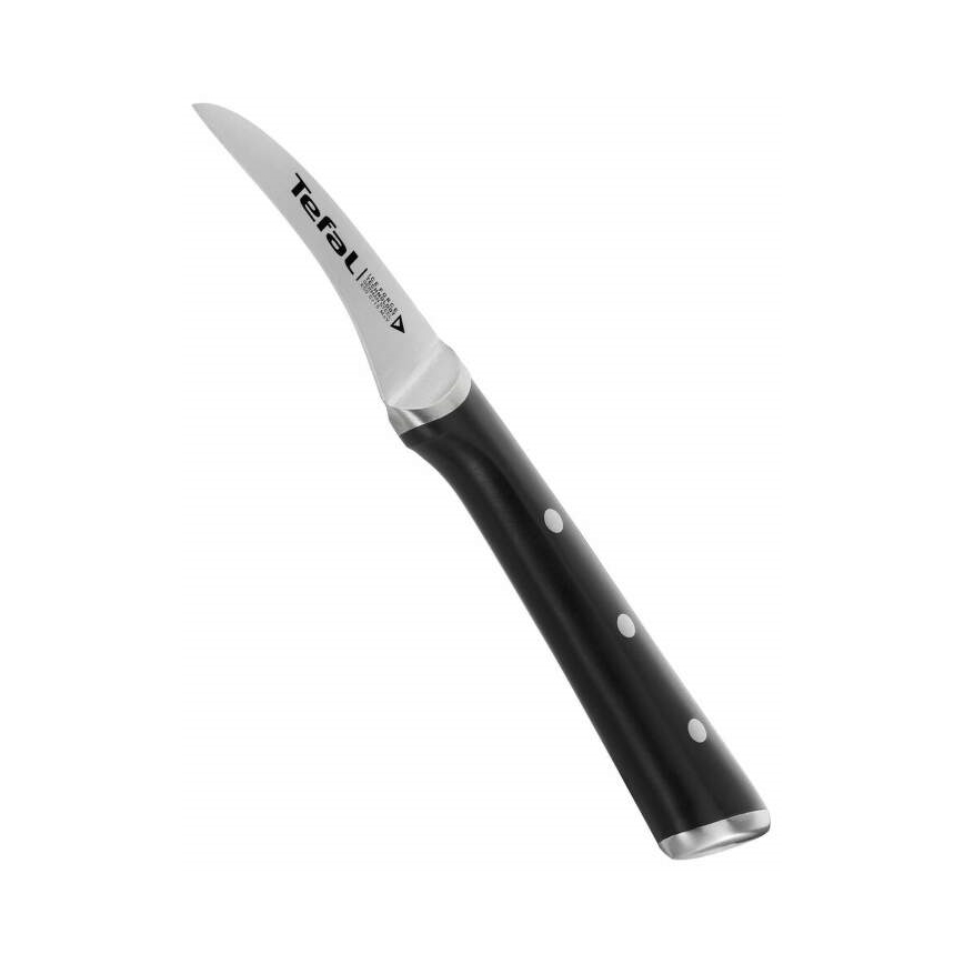 Tefal - Edelstahl-Ausstechmesser ICE FORCE 7 cm glänzender Chrom/Schwarz