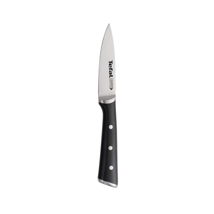 Tefal - Edelstahl-Ausstechmesser ICE FORCE 9 cm glänzender Chrom/Schwarz