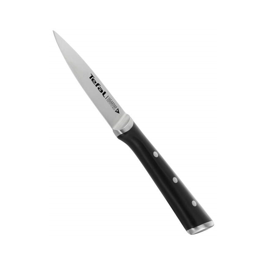 Tefal - Edelstahl-Ausstechmesser ICE FORCE 9 cm glänzender Chrom/Schwarz
