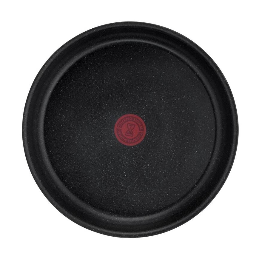 Tefal - 8-teiliges Kochgeschirr-Set INGENIO BLACK STONE