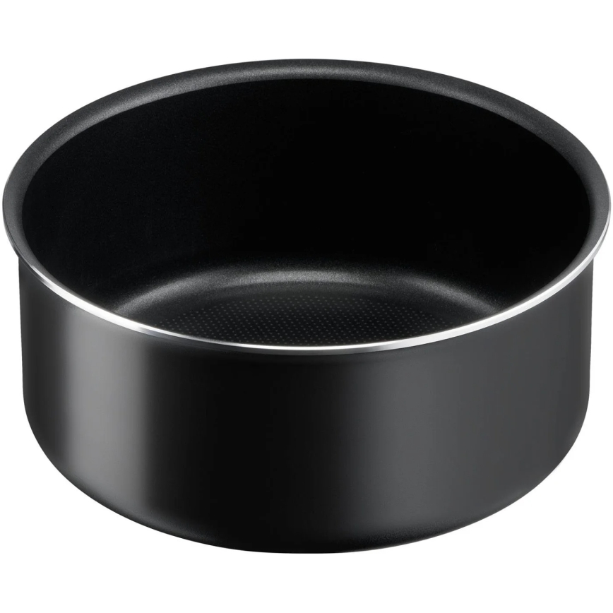 Tefal - 3-teiliges Kochgeschirr-Set INGENIO EASY COOK & CLEAN BLACK
